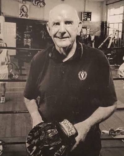 Leo Berry at Richmond Boxing Club